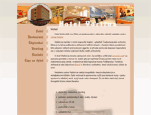 Tablet Screenshot of hotelvorlina.cz
